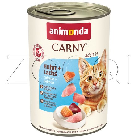 Консерва Carny Adult для кошек (курица, лосось)