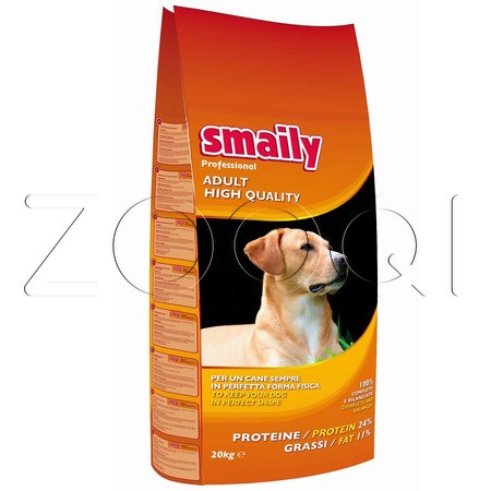 Smaily Professional High Quality для взрослых собак всех пород (курица)