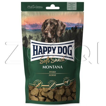 Happy Dog Soft Snack Montana (конина), 100 г