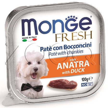 Monge Dog Fresh Adult Duck для взрослых собак (утка), 100 г