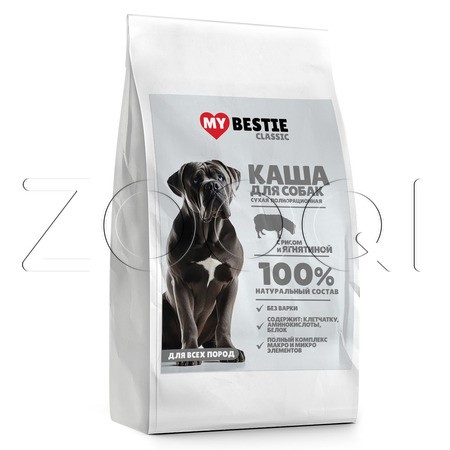 Каша MуBestie Classic для собак (рис, ягнятина)