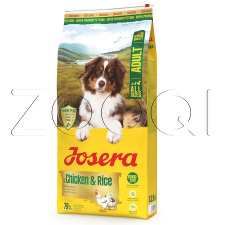 Корм Josera Adult with Chicken & Rice (All Sizes 25/13) для собак (курица, рис)