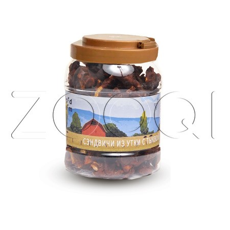 Nord Farm Лакомство Сэндвичи из утки с тыквой для собак, 800 г