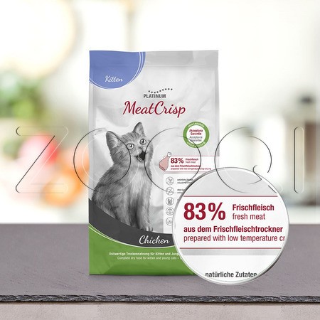 Platinum MeatCrisp Kitten для котят (курица)