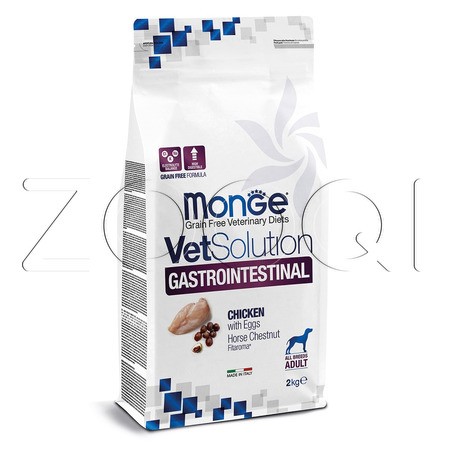 Корм Monge VetSolution Dog Gastrointestinal Adult для собак (курица)
