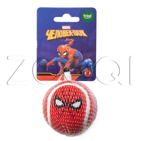 Triol Игрушка для собак Marvel Человек Паук «Мяч теннисный»
