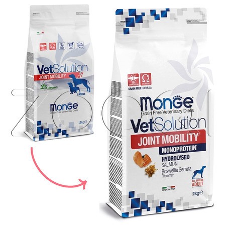Корм Monge VetSolution Dog Joint Mobility для собак (лосось)