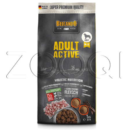 Belcando Adult Active для взрослых активных собак, 22,5 кг