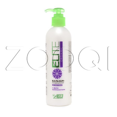 Бальзам-кондиционер Elite Organic для собак и кошек, 270 мл