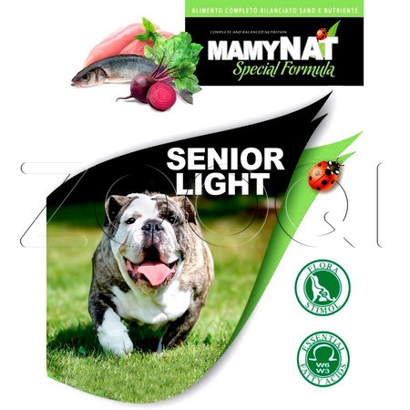 MamyNat Dog Senior Light для пожилых собак и собак с избыточным весом (курица, говядина)