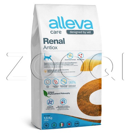 Корм Alleva Care Renal Antiox для кошек (куриные яйца)