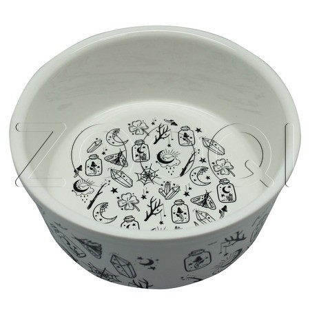 №1 Миска керамическая «Десерт» с авторским рисунком на бортике