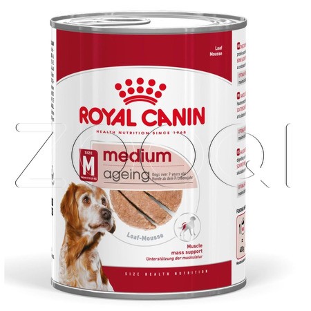 Royal Canin Medium Ageing для собак (паштет), 410 г
