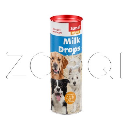 Молочные дропсы Milk Drops Sanal для собак