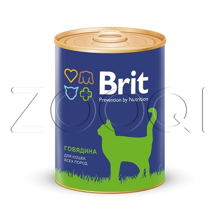Brit Premium Cat (Говядина), 340 г