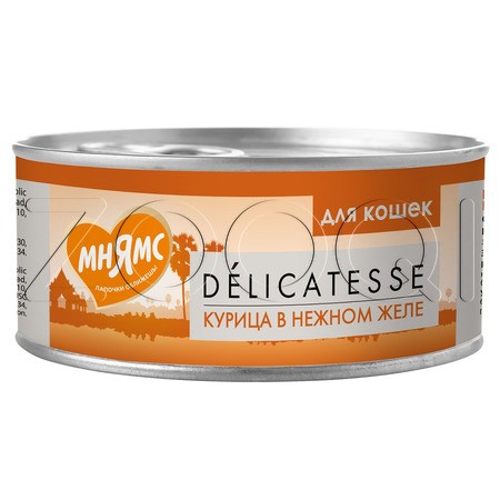 Консерва Мнямс Деликатес для кошек (курица), 70 г