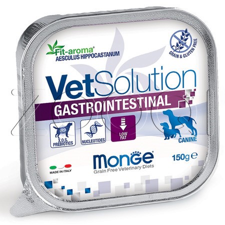 Monge VetSolution Dog Gastrointestinal для собак при заболеваниях ЖКТ, 150 г