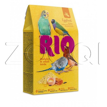 RIO Яичный корм для волнистых попугаев и других мелких птиц, 250 г