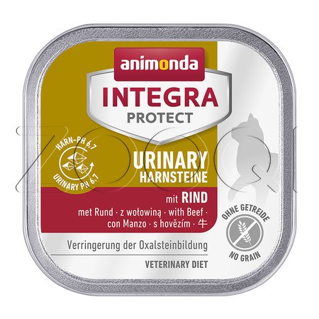 Animonda Integra Protect Urinary для кошек при МКБ (говядина), 100 г