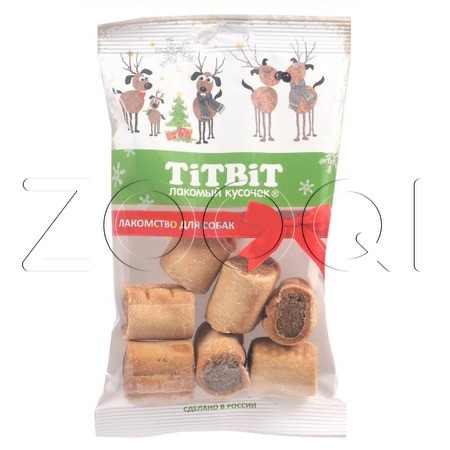 TiTBiT Печенье Роллы для собак (Новогодняя коллекция), 200 г