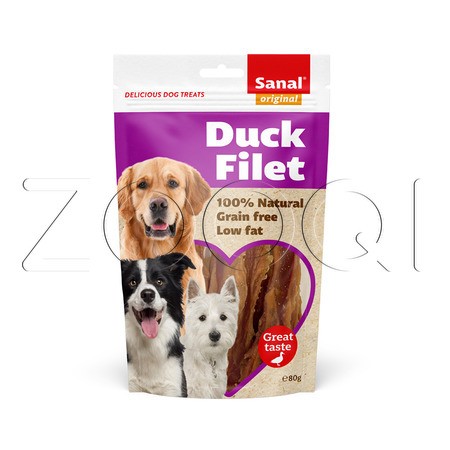 Утиное филе Sanal для собак