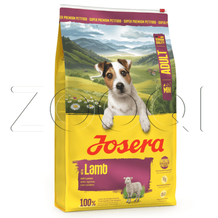 Корм Josera Mini Adult with Lamb (Mini 25/17) для собак (ягненок)