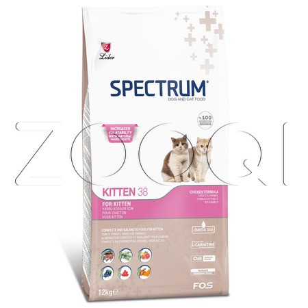 SPECTRUM Kitten 38 для котят (курица)