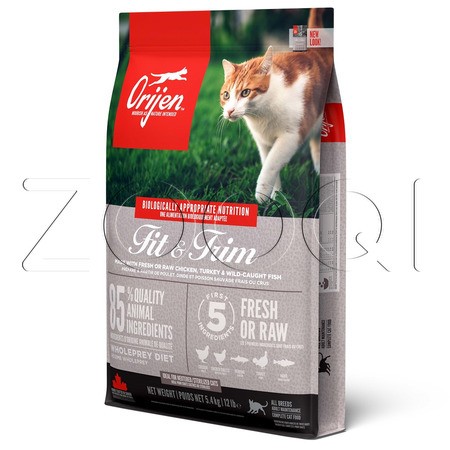 Orijen Fit & Trim для взрослых кошек с избыточным весом