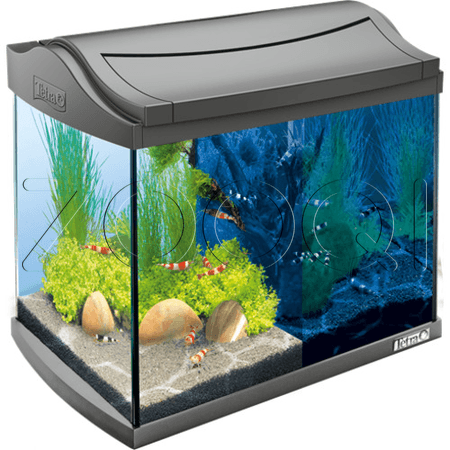 Tetra Аквариумный комплект AquaArt LED Set "Shrimps", серый 20л