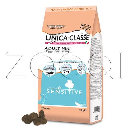 Unica Classe Mini Sensitive с тунцом для собак мелких пород