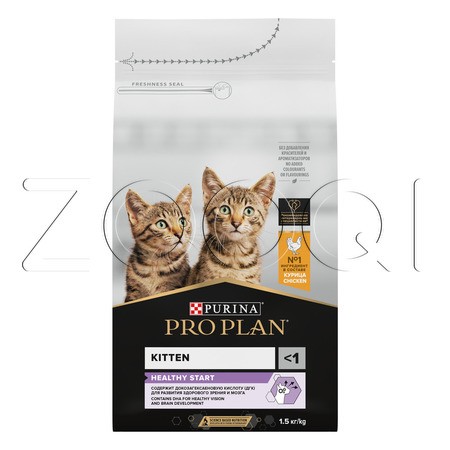 Корм Purina Pro Plan Healthy Start Kitten для котят (курица)