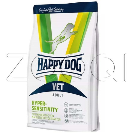 Happy Dog Vet Diet Hypersensitivity при пищевой аллергии у взрослых собак