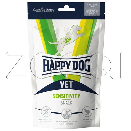 Happy Dog VET Snack Sensitivity для взрослых собак при пищевой непереносимости, 100 г