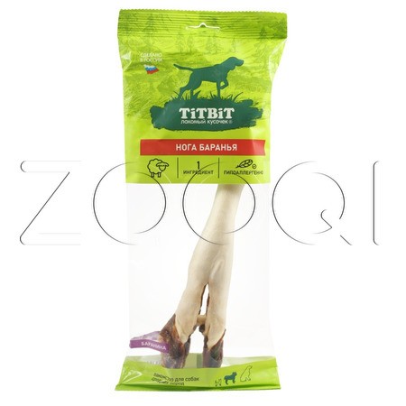 TiTBit Нога баранья (мягкая упаковка), 58 г