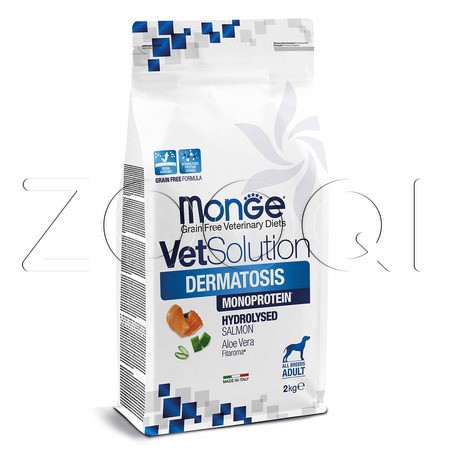 Корм Monge VetSolution Dog Dermatosis для собак (лосось)