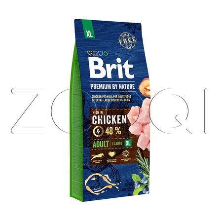 Brit Premium by Nature Adult XL, 15 кг
