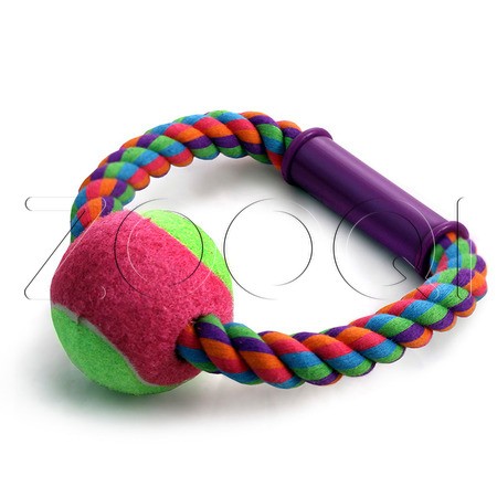 Triol Игрушка «Верёвка-кольцо с ручкой, мяч»