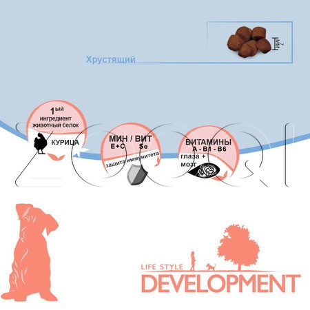 Unica Classe Puppy Development с курицей для щенков малых пород