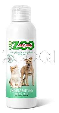 ZOOЛЕКАРЬ БиоШампунь ЭКО «9 трав» для кошек и собак