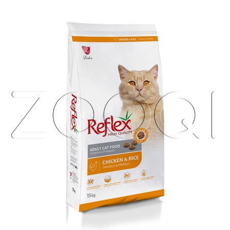 Reflex Adult Chicken & Rice для взрослых кошек (курица)