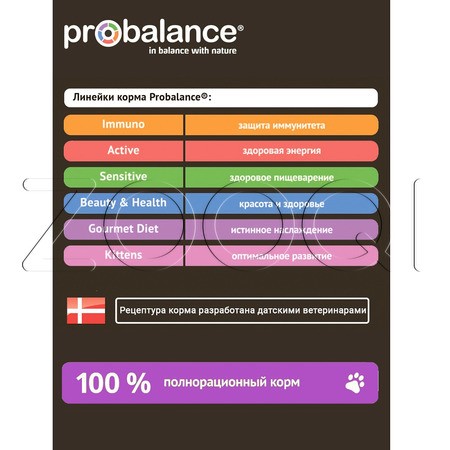 Рагу ProBalance Gourmet Diet для кошек (тунец с лососем в соусе), 85 г