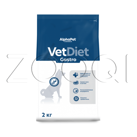 Корм AlphaPet Vet Diet Gastro для собак