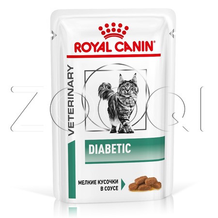 Royal Canin Diabetic (мелкие кусочки в соусе), 85 г